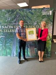 Prejem znaka Slovenia Green  (1)